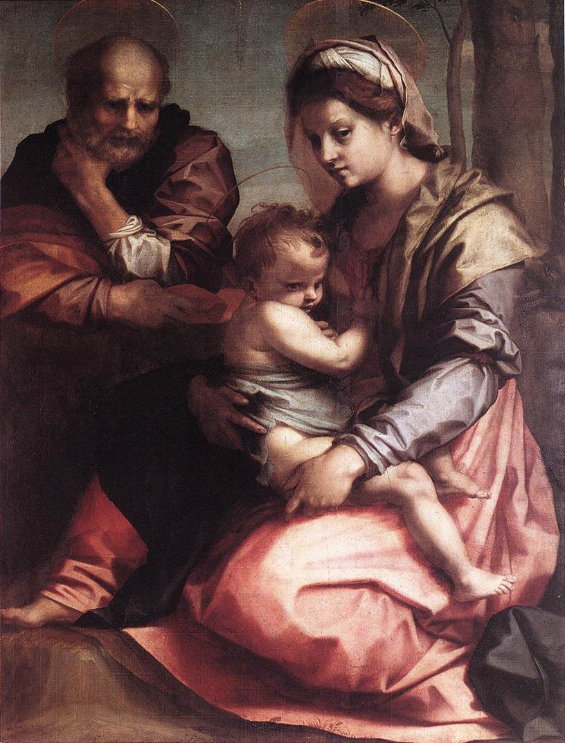 Andrea del Sarto Holy Family2